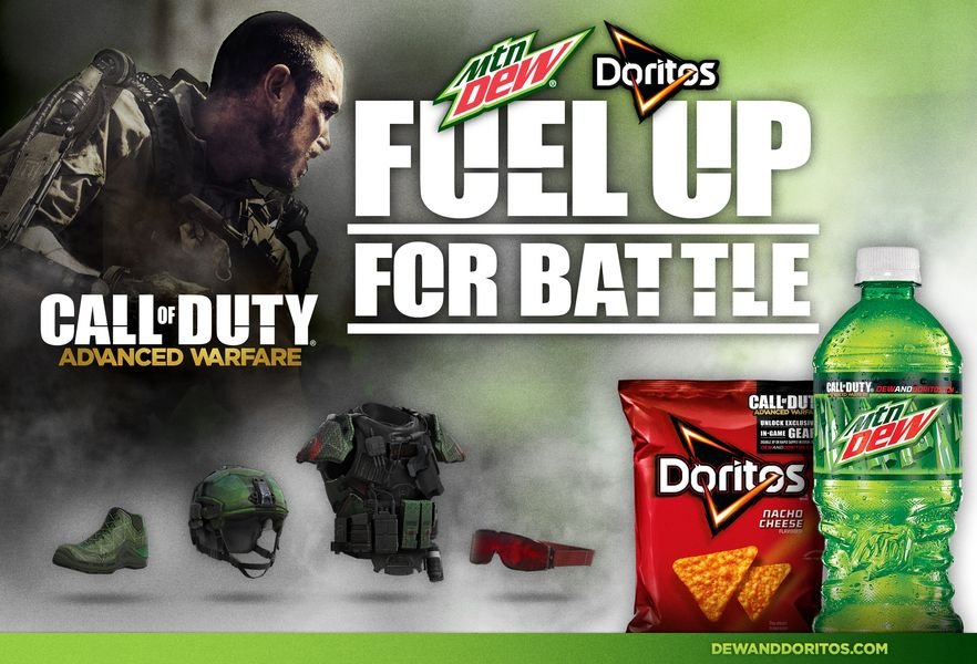 Покупатели Mountain Dew и Doritos получат награды в новой Call of Duty - Изображение 1 Покупатели Mountain Dew и Doritos получат награды в новой Call of Duty - Изображение 1
