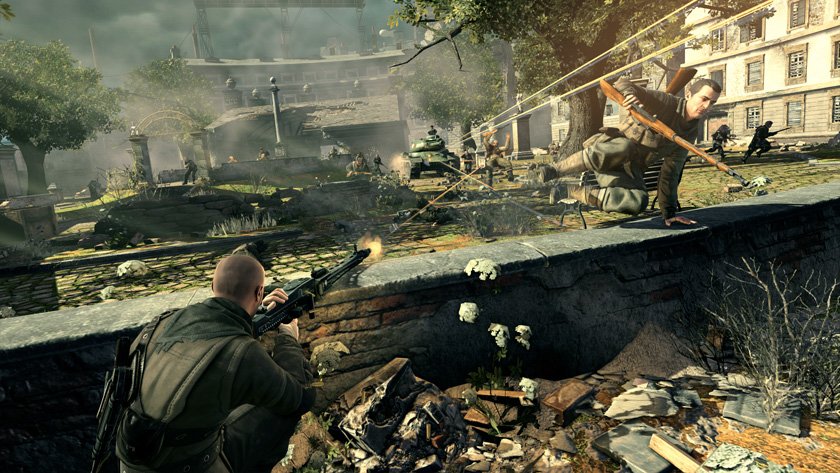 Рецензия на Sniper Elite V2. Обзор игры - Изображение 3 Рецензия на Sniper Elite V2. Обзор игры - Изображение 3