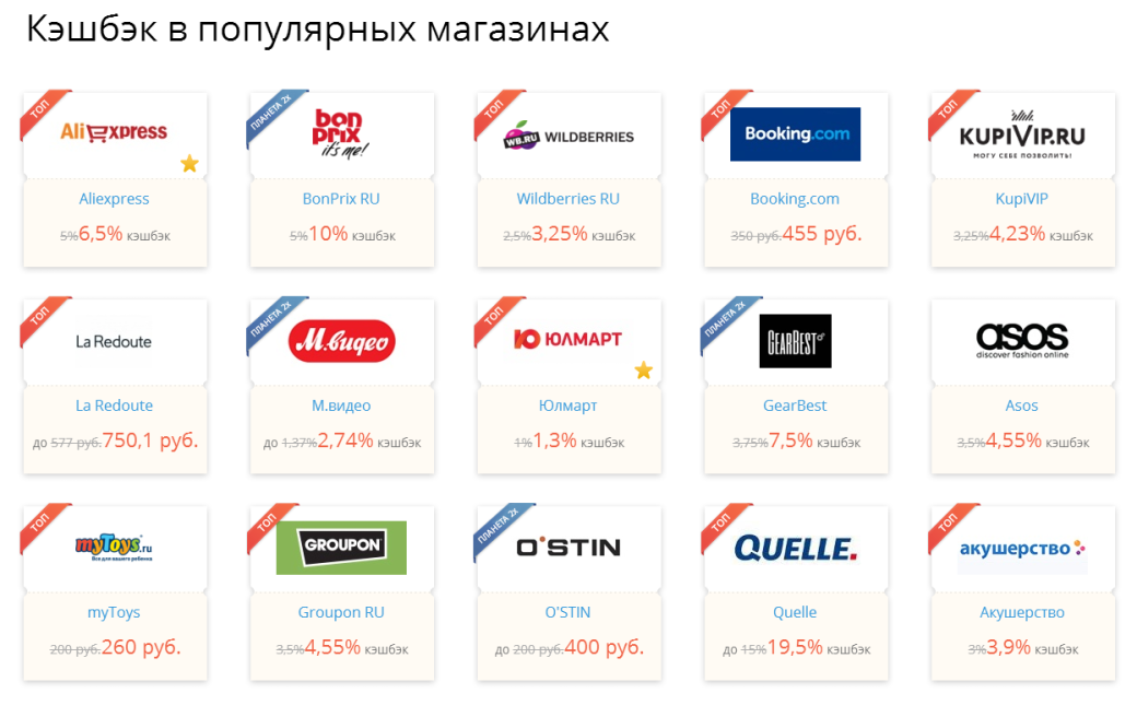 Как покупать в интернете и возвращать немного денег назад - Изображение 2 Как покупать в интернете и возвращать немного денег назад - Изображение 2