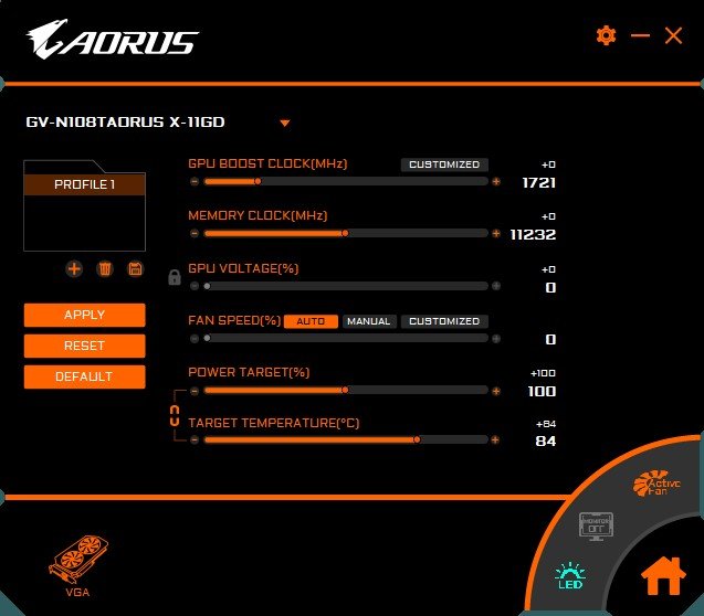 Зачем ее еще и разгонять?! Обзор Aorus GTX 1080 Ti Xtreme Edition 11G - Изображение 6 Зачем ее еще и разгонять?! Обзор Aorus GTX 1080 Ti Xtreme Edition 11G - Изображение 6