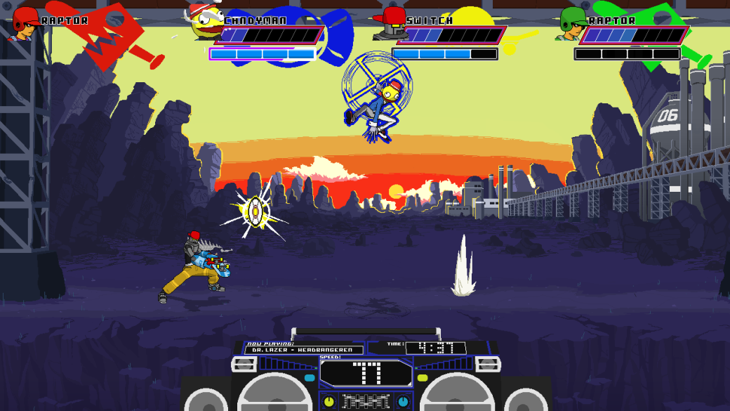 Робот сражается с бейсболистом в трейлере PC-файтинга Lethal League - Изображение 1 Робот сражается с бейсболистом в трейлере PC-файтинга Lethal League - Изображение 1