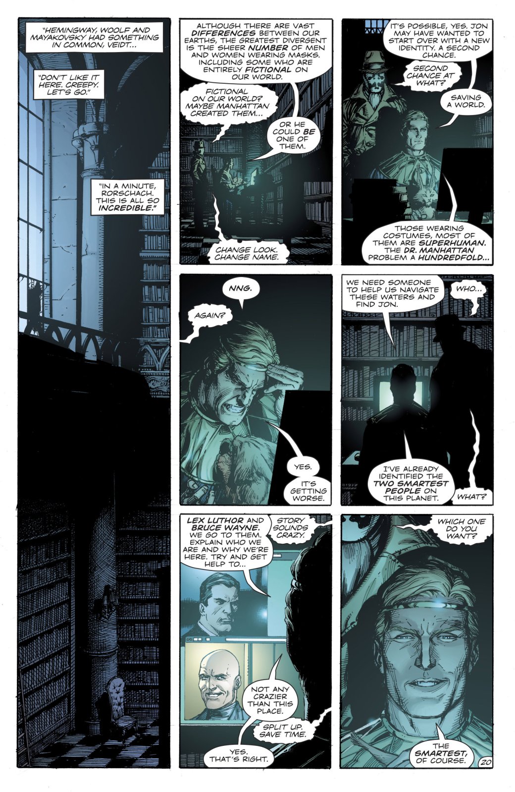 Теория: Супергероев DC придумал Доктор Манхэттен из «Хранителей»?. - Изображение 1