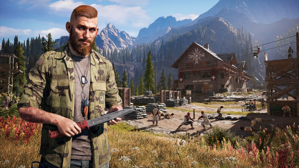 Природа и мир Far Cry 5 в гифках | Канобу Природа и мир Far Cry 5 в гифках | Канобу