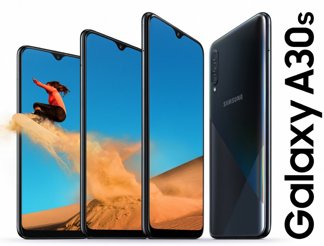 В России начались продажи хитового камерофона Samsung Galaxy A30s