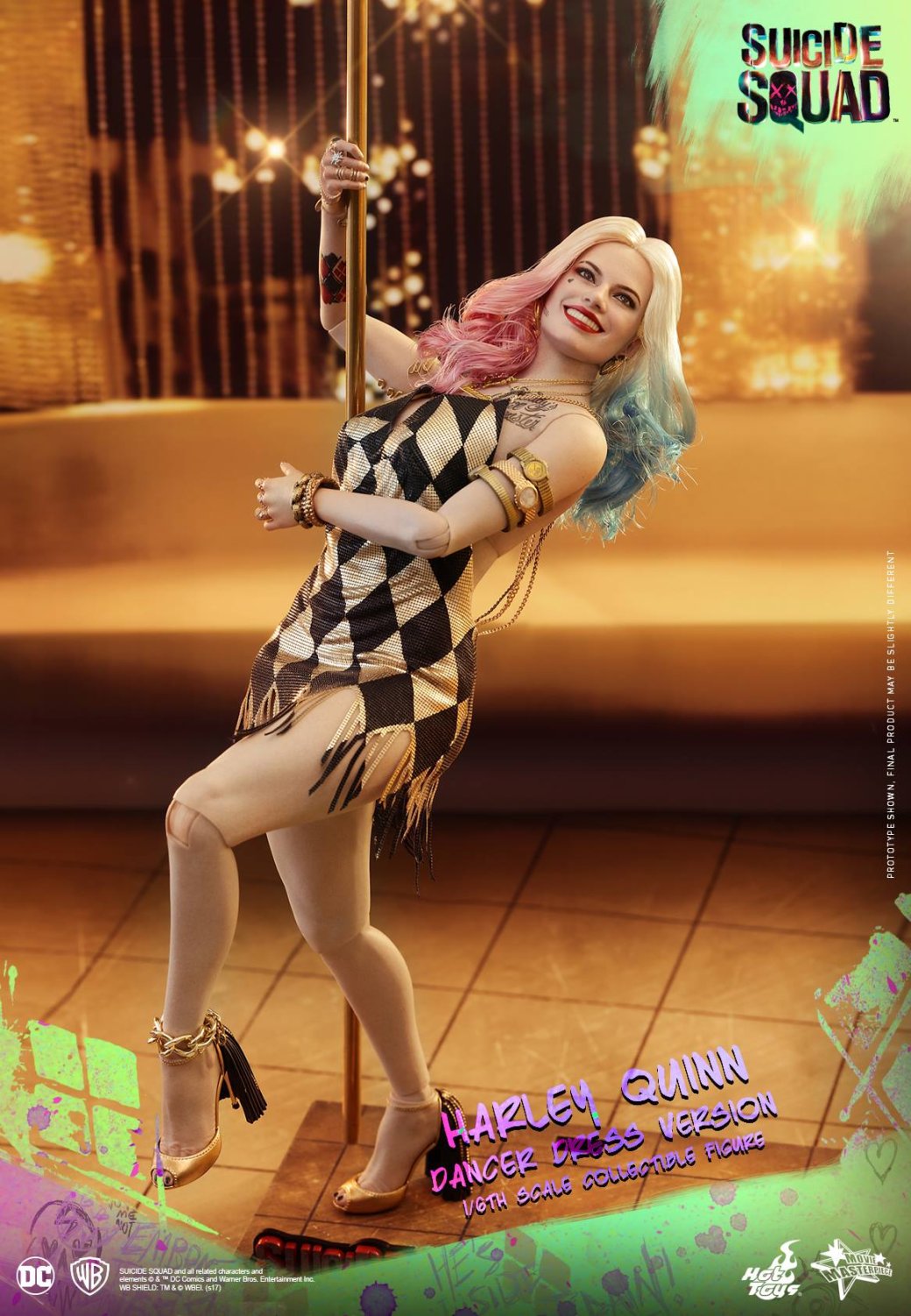 Фигурка Харли Квинн-танцовщицы выглядит как кукла Барби. - Изображение 6