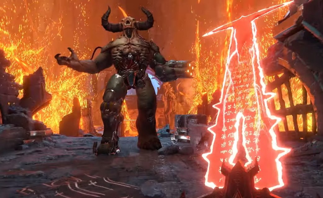 E3 2019: Bethesda показала DOOM Eternal. Мяяяяяяясо!